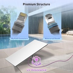 100FT Starlink Cable CMX CMR Rated Waterproof UV Resistant Gen 3 Standard