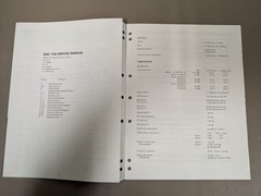 NAD Monitor Series 1700 Preamp/Tuner Service Manual D-4791