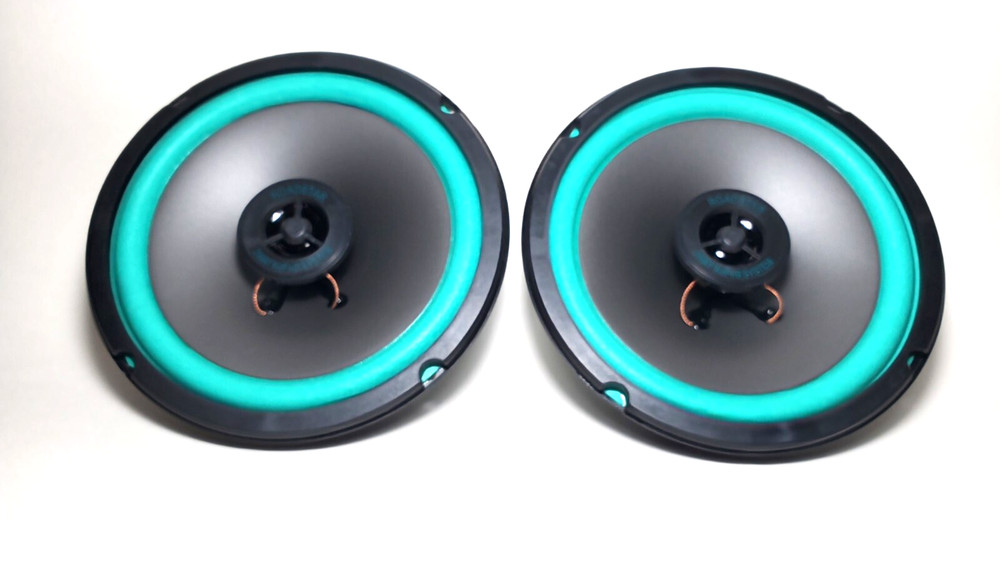 2-pcs 6-1/2″ 2-way speakers 50/200 RMS/MAX Power Handling