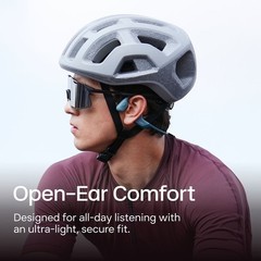 Shokz OpenRun Pro Bluetooth Wireless Headphones w/Case Blue New Open Box