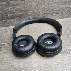 JBL Tune 510BT Wireless On-Ear Headphones Black Bluetooth Tested Working Clean