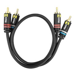 ELE14000M Element-Hz™ Universal Dual RCA-Style Cable (0.5 Meters / 1.64ft)