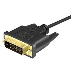 Micro HDMI to DVI Cable 3.3FT, Micro HDMI 1.4 to DVI 24+1 Pin Male to Male Ca…