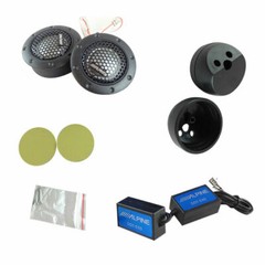 Pair Alpine DDT-S30 360W 2.5CM 1″ Soft Dome Balanced Car Audio Speakers Tweeters