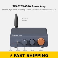 Fosi Audio BT20A Pro Bluetooth Amplifier 300W x2 TPA3255