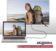 Upgrow USB C to DisplayPort Cable 4K@60Hz 6FT for Home Office USB C to DP