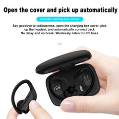 Ear Hook Bluetooth Headset 5.0 TWS Wireless Earphones Earbuds Headphones Stereo