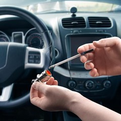 Cigarette Lighter, Pop-Out Metal Plastic Construction Cigarette Lighter, 24V Aut