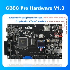 GBSC Pro Video Converter Scart/RGB/YPBPR/VGA/AV/SV to HDMI-compatible for Retro