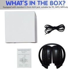 AM FM Radio Headphones Personal Portable Radio Headset Am/Fm Digital with Bes..