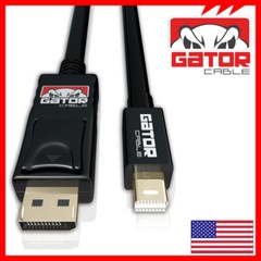 Mini DisplayPort to DisplayPort Cable Mini DP to DP Adapter HD Video 4K 60Hz 6FT