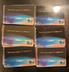 DIRECTV G-Box Standard Digital Access Cards Multicolor Used