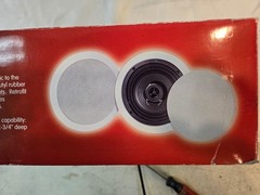 2 Dayton Audio 6-1/2″ 2-Way Enclosed Ceiling Speakers New in Box