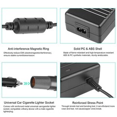 AC To DC 110V To 12V 5A/10A Car Cigarette Lighter Socket Converter Power Adapter