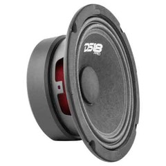 DS18 6.5″ 1200W 4-Ohm Midrange Loudspeaker Speaker & Bullet Tweeter PRO-GM6.4PK2