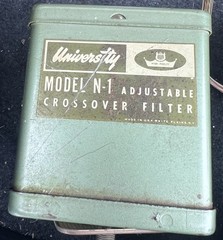 University Mid T Speaker 4401 And Driver Unit As Is