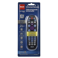RCA RCR414BHE Programmable Universal Big Button Remote Control 6.81 Hx2.36 W in.