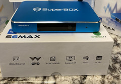 SuperBox S6 Max Android TV Box 4K Smart Media Stream Time Shift Voice Remote