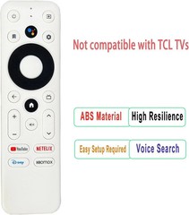 NEW Voice Remote Control For ONN Android 4K UHD Stick TV Box 100024646 10002624