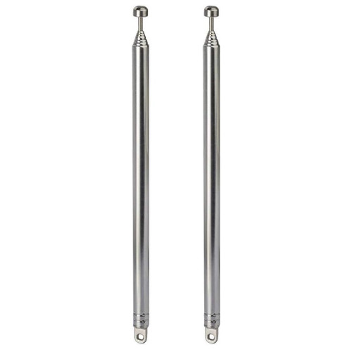 2pk 7 Sections Telescopic 74cm AM FM Antenna Portable Radio Antenna Replacement