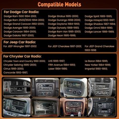 Dodge Ram 1500 1994-2001 Android 15 Car Stereo 8 Core Carplay GPS 6.8″ 4x64GB