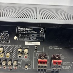 Panasonic SA-HE75 Dolby Digital DTS Surround 500W AV Receiver WORKS