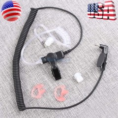 Tacitcal Police 2.5mm Listen Only Earpiece w/ Acoustic Tube 2.5mm Earphone Jacks