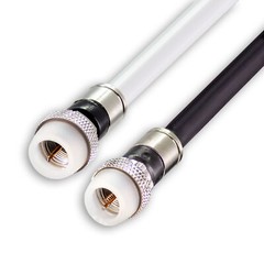 SatelliteSale RG-6 75 Ohm Coaxial Cable F-Type Weather-Seal Connector