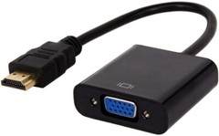 HDMI to VGA, HDMI Male to VGA Female Converter 1080P Video Adapter