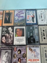 Cassette Tapes Various Artists And 1 Sealed Blank Tape Bulk Lot Of 29