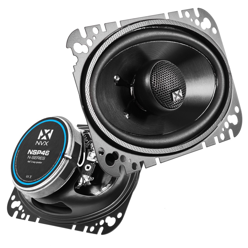 NVX NSP46 300W Peak (100W RMS) 4×6″ N-Series 2-Way Coaxial Speakers