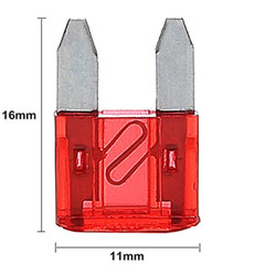 New 70pcs Assorted Car Mini Fuse 5 7.5 10 15 20 25 30 Amp