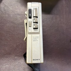 Sony Walkman WM-F1 FM Stereo Cassette Player Radio Vintage – Untested ASIS