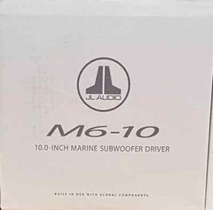 JL Audio M6-8IB-C-GwGw-i-4 8″ Marine Subwoofer with Classic Grille W/ LED RGB