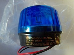 NEW Seco-Larm Enforcer Xenon Strobe Light, 12VDC,Blue Lens SL-126Q
