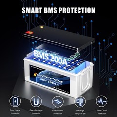 105Ah 36V lithium golf cart Battery 200A Bluetooth BMS 25A Charger for Golf Cart