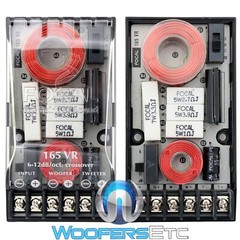 (2) FOCAL VR-XO 2-WAY PASSIVE CROSSOVERS FOR 165VR SPEAKERS AND TWEETERS NEW