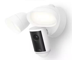 Ring Floodlight Cam Pro Wired 2nd Gen Retinal 4K White NEW