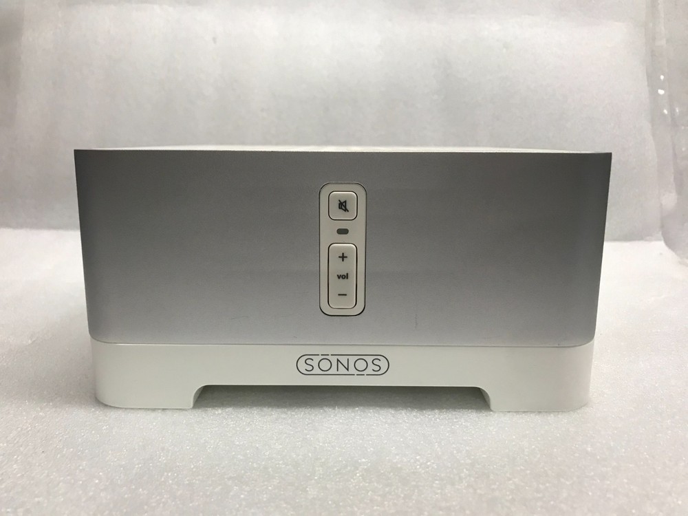 Sonos Connect ZP120- Amp Digital Media Streamer – White/Gray Wireless HIFI