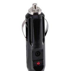 2PCS 12-24V Fused Male Car Cigarette Lighter Adapter Socket Plug Connector Cable