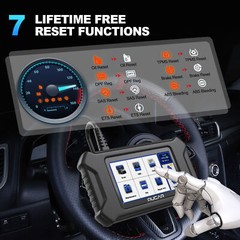 MUCAR CS4 Car OBD2 Scanner Code Reader Check Engine ABS SRS Oil Diagnostic Tool