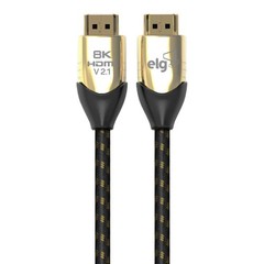 ELG 8K Ultra High Speed HDMI 2.1 Cable, 48Gbps Bandwidth, eARC & VRR Support,…
