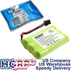 HQRP Battery for RadioShack 43-3580 43-3581 43-3598 43-3815 43-3871 (1x or 2x)