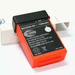 2Pcs BA225030 6V Ni-Mh Battery For HBC Crane Remote Pump Truck BA225030 Battery