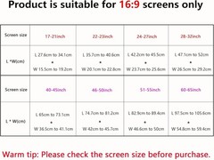 Lightweight Washable Dust Cover for 40-45 Inch TVs – Perfect for All Brands