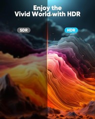 4K Long HDMI 2.0 Cable 15FT/4.5m – 4K@60Hz HDR Braided HDMI Cord, 18Gbps High…