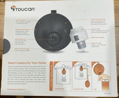 TOUCAN Outdoor Surveillance Kit Security Camera Only (No Adapter) – Open Box