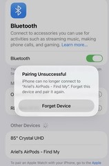Apple AirPods (3rd Generation) MPNY3LL/A ⚠️CONNECTION FAILED/FOR PARTS/REPAIR⚠️