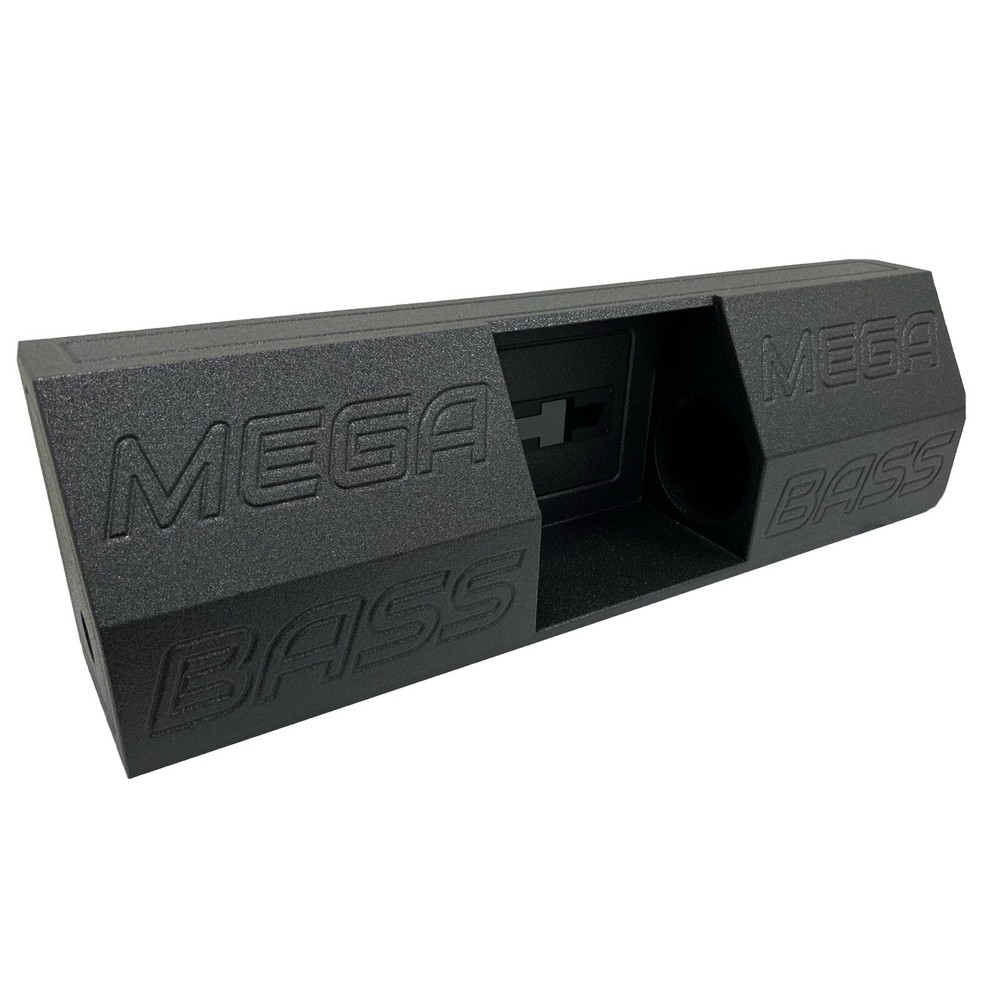 Universal Single Regular Cab Subwoofer Box 2×6.5”Ford Gm Bolero Style Mega Bass