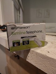 Emerson EM2116 Slimline Corded Handset Landline Telephone – NEW/OBNEW Ships Free